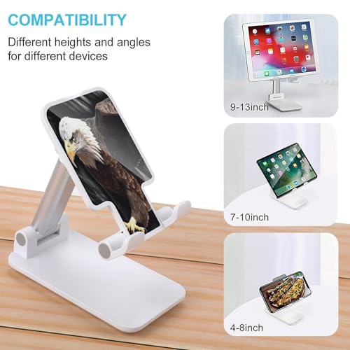Support téléphone pliable réglable Aigle pour bureau compatible iPhone Android - 3