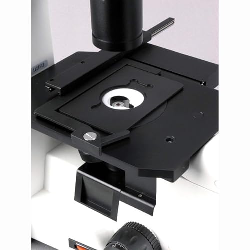 Image of AmScope IN300TC-10M Digital Long Working Distance Inverted Trinocular Microscope, 40x-1000x, WH10x and WH25x Eyepieces, Phase-Contrast Objectives, 30W Halogen Illumination, 0.3 NA Abbe Condenser, Mechanical Stage, 110V, Includes 10MP Camera with Reduction Lens and Software