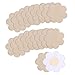 Cubierta de Pezón - Pegatinas Pezón, 10/20 Pares Desechables Invisible Pezoneras para Mujer Adhesivas Flor Senos Cubre (BeigeB)