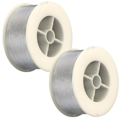 2 Rolls of E71T-11 .030" & .035" 2-LB Gasless Flux Core Welding Wire (0.030")