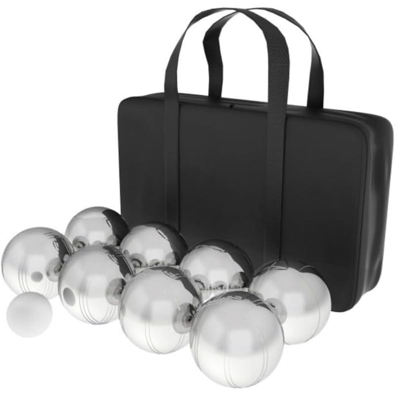 Juego de Petanca, Kit de Bola de Boules de Metal para...