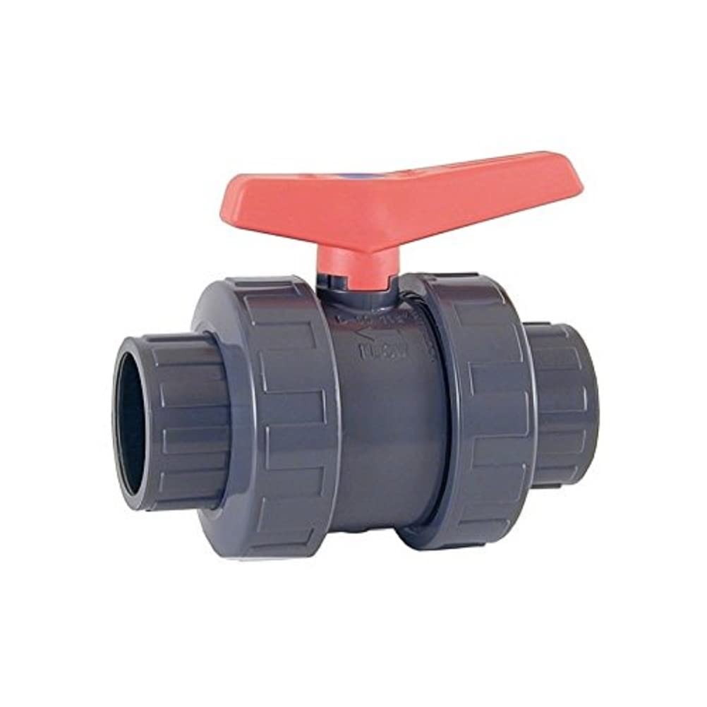 Fluidra 02457 - Valvula de bola "standard" pvc-u (pe-epdm) encolar d50