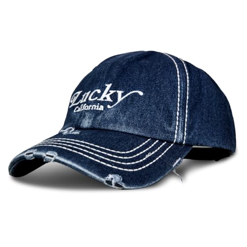 Image of Lucky Brand Classic Cotton Adjustable | Dad Hat | Baseball Cap | Golf | Fishing | Low Profile | 5 Panel Design