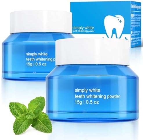 Teeth Whitening Powder, Fast Stain Removal, Dentist-Recommended f...