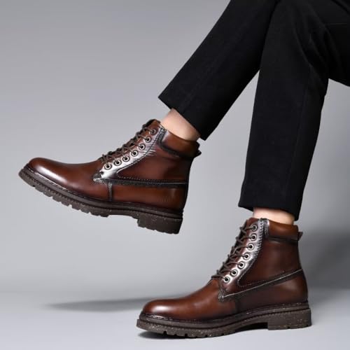 Image of Arkbird Men's Chukka Boots Genuine Leather Ankle Boot for Men Classic Casual Oxford Style Footwear