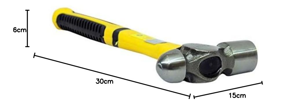 Jon Bhandari Ball Pein Hammer - 16oz Heavy Duty -2