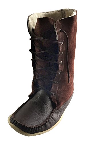 Moccasin Boots Sheepskin Lined 