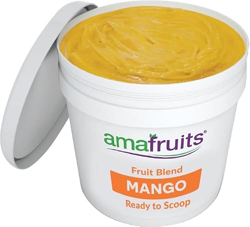 Amafruits Tropical Frozen Sorbet / 2.6 Gallon (Mango - 2.6 Gallon)
