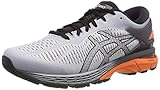 Stabilität ASICS Herren Gel-Kayano 25 Laufschuhe, Grau (Mid Grey/Red Snapper 022), 46.5 EU