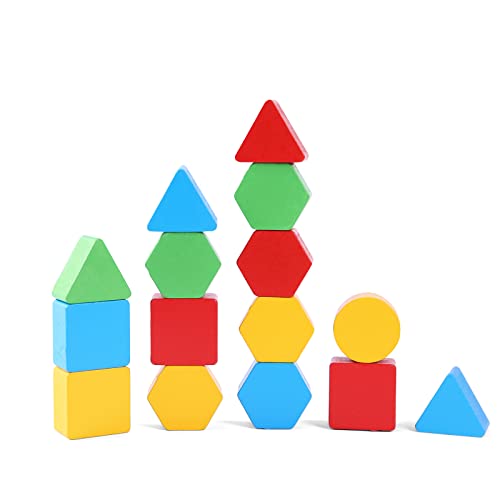 Wooden Puzzles Shape Color Matching miniatura 5