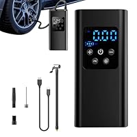 Amazon | 車用ポータブルタイヤインフレーター、車のタイヤ