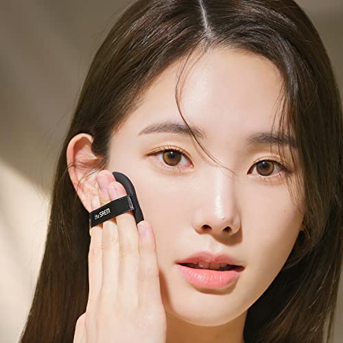 The Saem Cover Perfection Concealer Cushion With 56 Hours Natural Finish #2 Rich Beige - Full Coverage Moisturizing Concealer With 16 Times More Cover Particles - Pore Minimizing Foundation For All Skin Types, 0.4Oz. #TOP6