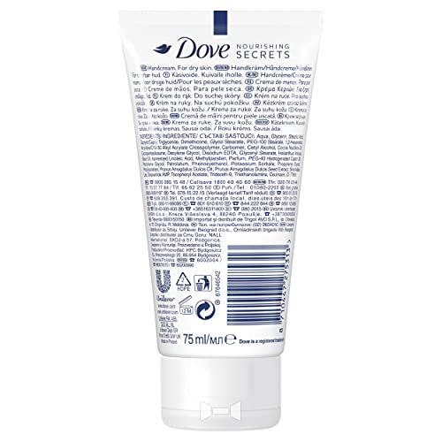Dove Nourishing Secrets Restoring Ritual Hand Cream 75ml - Image 3