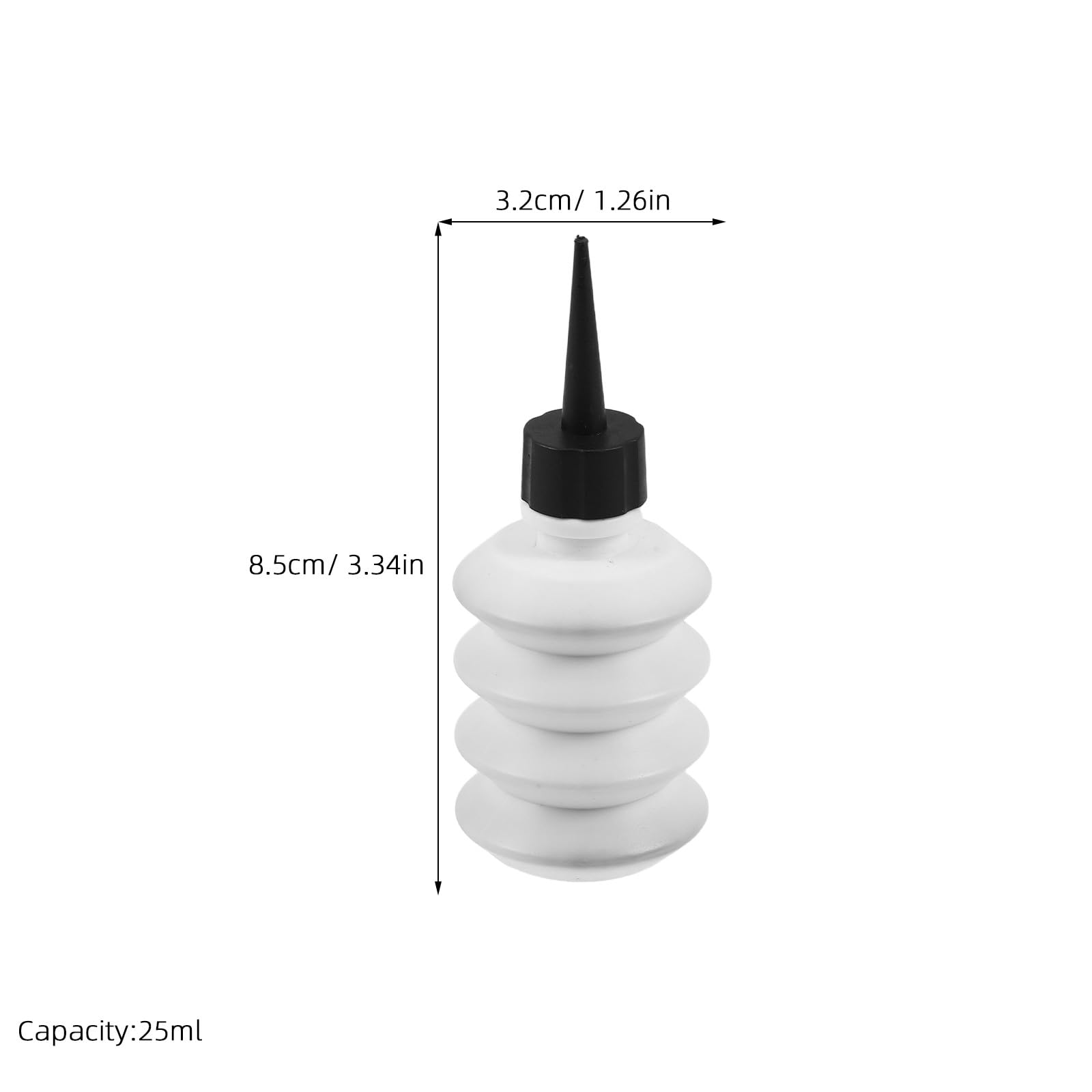 Recharge D’encre pour Marqueur Permanent à Base D’huile 25ml Noir