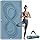 WOHAO Large 76"x40"x0.4" Yoga Mat - Extra Width & Thick Non-Slip Exercise Mat, Versatile for Stretching, Yoga Studio, Gym, Ho