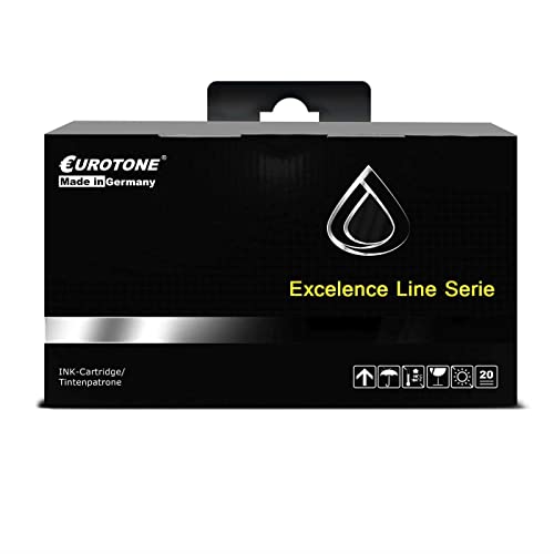 Eurotone Cartucho compatible para Canon MG7752 MG6853 TS5055 TS5051 MG6850 MG7750 MG5752 TS8053 TS6051 TS8051 MG6852 MG7753 MG6851 TS8050 sustituye a CLI-5711 BK KP con 2 5% más de potencia