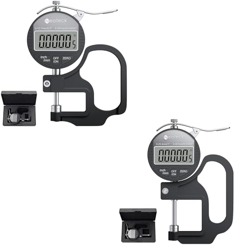 Medidor Digital de Espesor Neoteck 0-0.5" y 0-1" miniatura 1