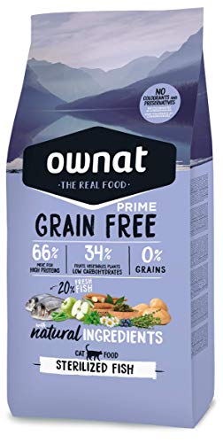 Ownat Gato Prime Grain Free sterilized Fish (1kg)