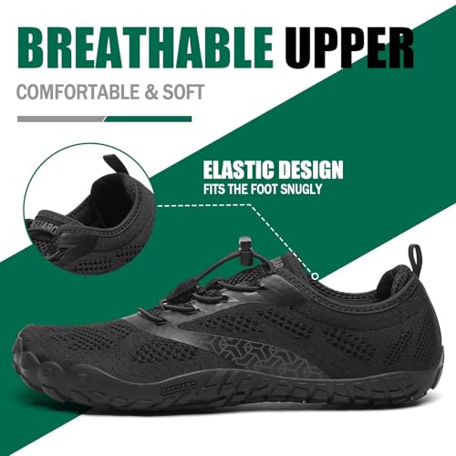 Chaussures pieds nus trail avec semelle zero drop flexible - 4
