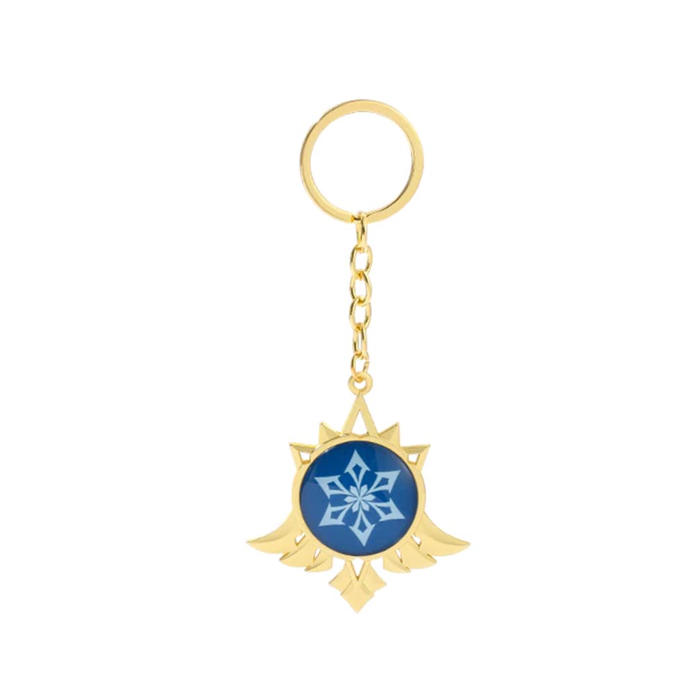 Generico Pidak Pidak Frost Symbol Keyring - Light Blue, One Size