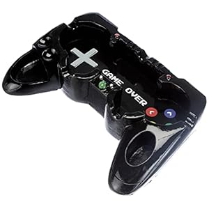 ootb 78/5975 Game Over Aschenbecher Polyresin schwarz 16 cm