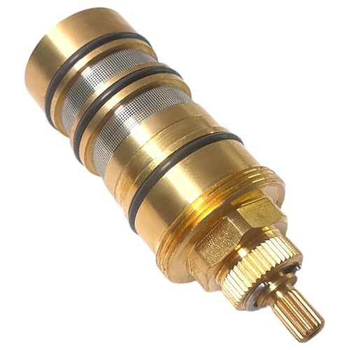 FUZIDDN Thermostatic Water Valve, Replacement for Moen 130156 Thermostatic Cartridge, OEM 130156 Shower Faucet Repair Part by Fuziddn - Used condition - US$33.23