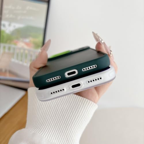 Coque iPhone 14 rigide noir givré pour protection quotidienne