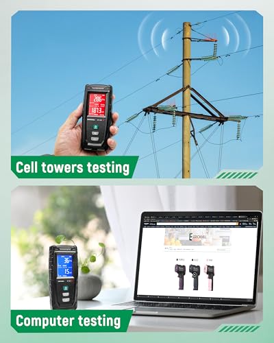image for ERICKHILL EMF Detector, Rechargeable Digital Electromagnetic Field Rad