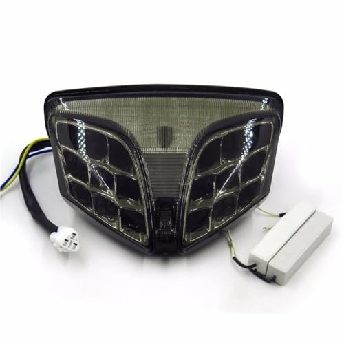 Freno luces trasero con intermitentes LED de alta visibilidad para GSXR 750 de 2010