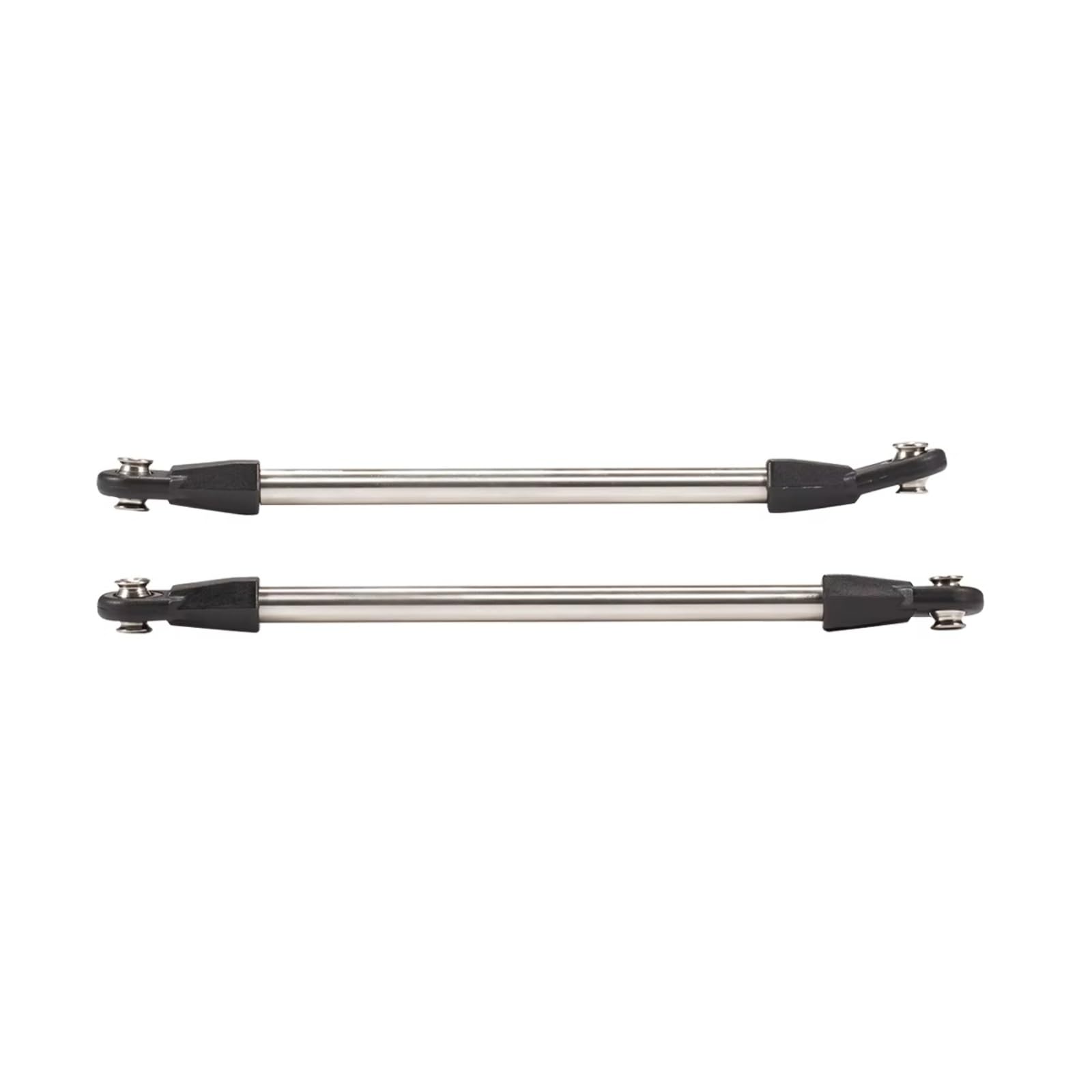Pour SCX10 D90 TF2 1/10 Acier Inoxydable Châssis Jeu Biellettes Direction Empattement 275 Mm Avec Embouts M4 Pièce Rechange Chenille RC 275WB PièCes ModèLes Rc