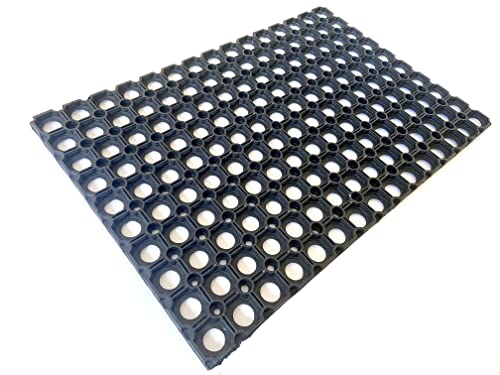 Progom - Zerbino in gomma - 60cm x 40cm x 1.6cm