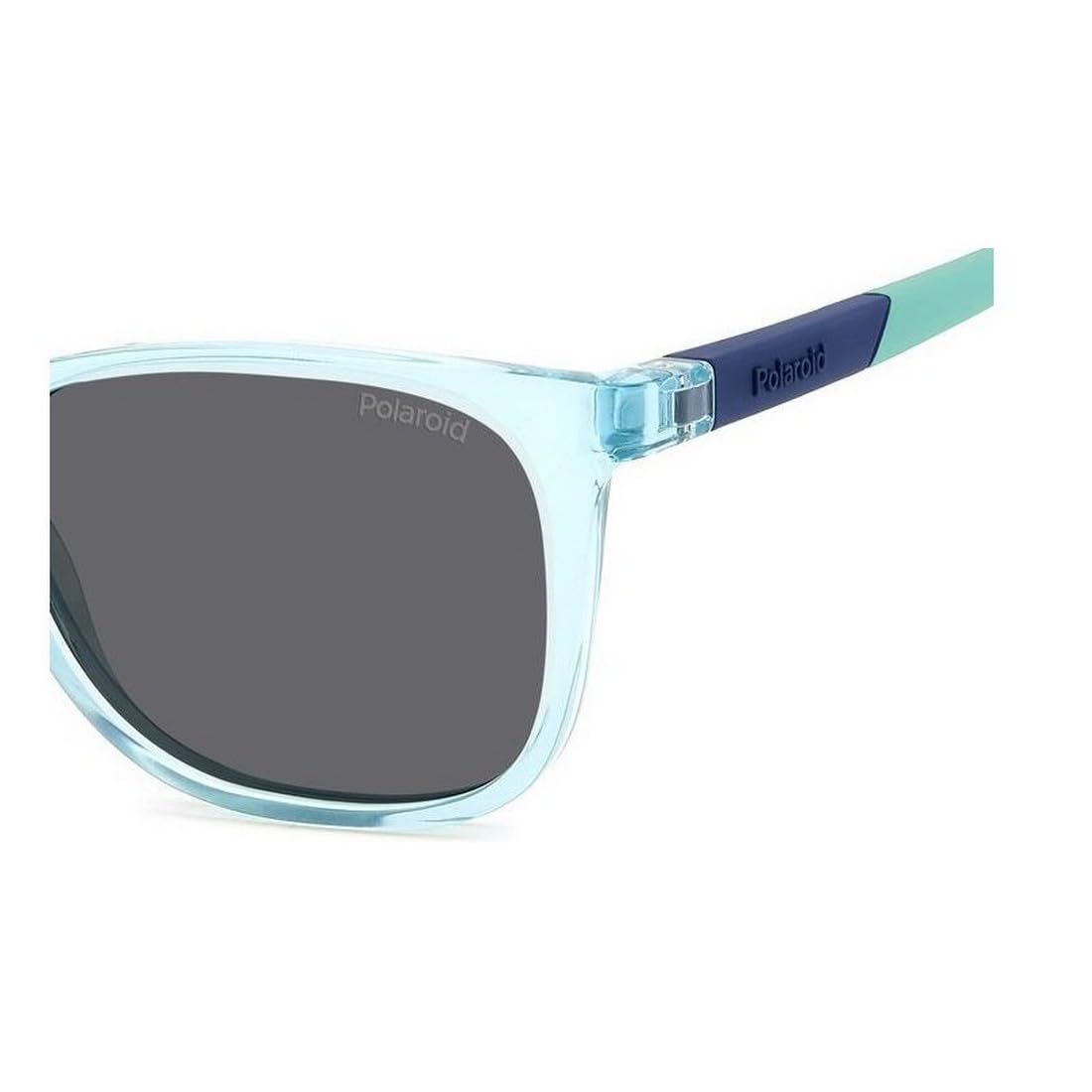 POLAROID KIDS PLD 8058/S Gafas de Sol, Azure, 46 NIÑO
