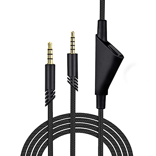 Astro A10 Cable Cord Adapter Replacement with Inline Mute Also Works with A40 &A40TR Gaming Headsets Xbox one ps4 Controller 2.0Meter (Without Volume Control)
