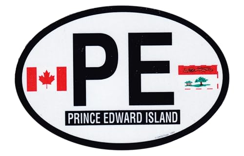 Prince Edward Island - Oval Decal