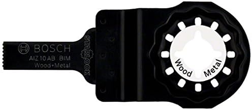 Bosch 2609256949 Starlock AIZ 10 AB BIM Plunge Cut Saw Blade Wood and Metal for all PMF Multi-Tools