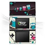 DeinDesign Autocollant Compatible avec Nintendo DSi Sticker Film Autocollant Hibou Enfants
