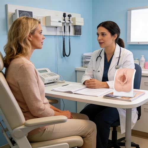 Labiaplasty modèle de suture vaginale pour ateliers de consultation médicale