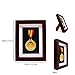 6x8 Inch Solid Wood Glass Medal Display Box for Medal Display for All Sports