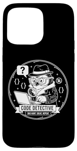 Code Detective �o�O�n���g ���� ���s�[�g �\�t�g�E�F�A QA �G���u���� �X�}�z�P�[�X iPhone 15 Pro Max �p