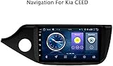 pantalla radio kia ceed Modelo adecuado: este sistema estéreo de automóvil con sistema Android es especial para Kia Ceed 2012-2016; verifique dos veces la dimensión y la forma antes de decidir un pedido. Admita los puertos USB originales de su automóvil. Como palabra, puede instalarlo directamente cuando reciba el paquete. Plug & play no se necesita ninguna otra parte o cable.