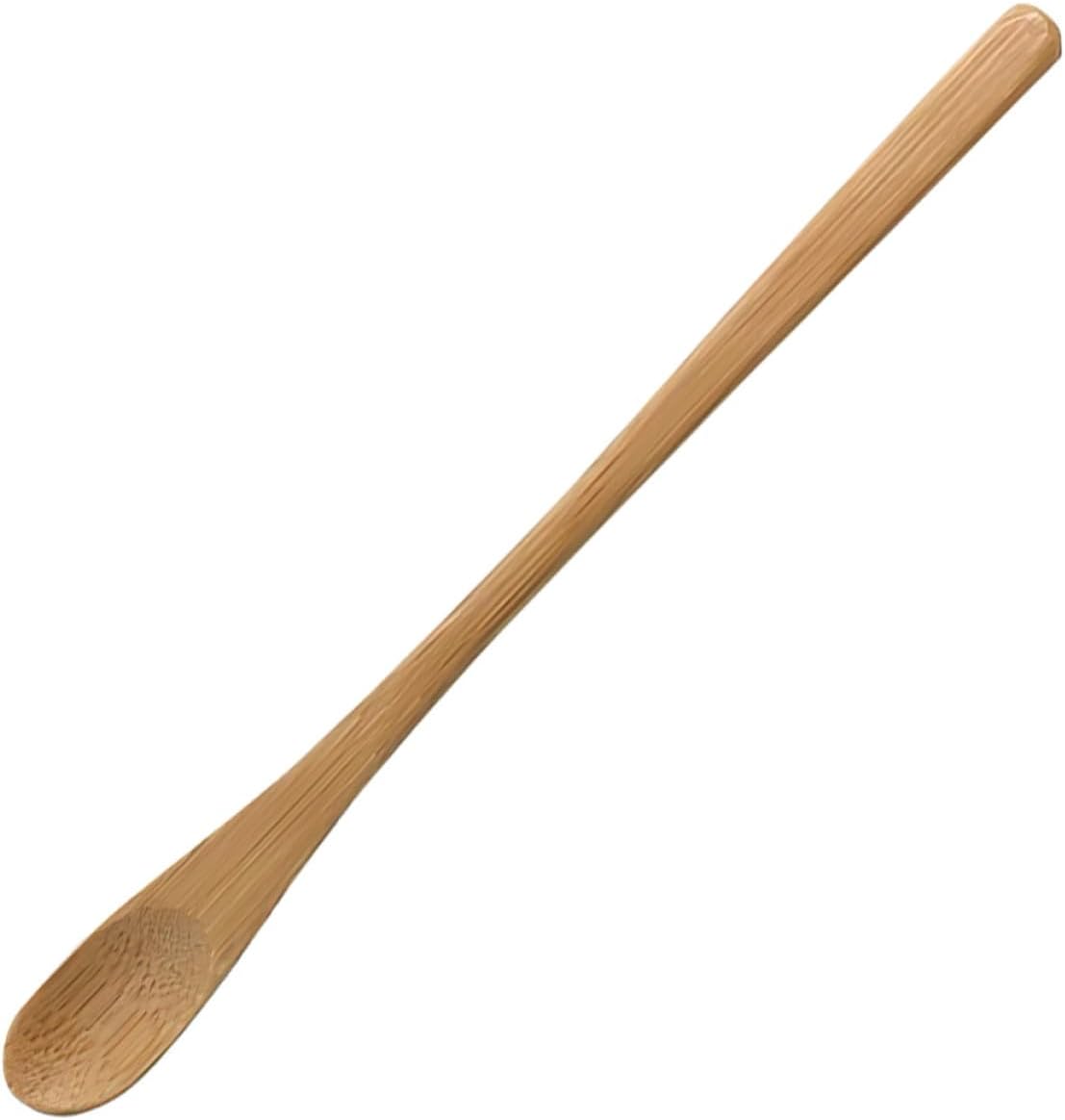 Bamboo Coffee Stirrer Dessert Spoon 10Pcs Long Handle for Tea