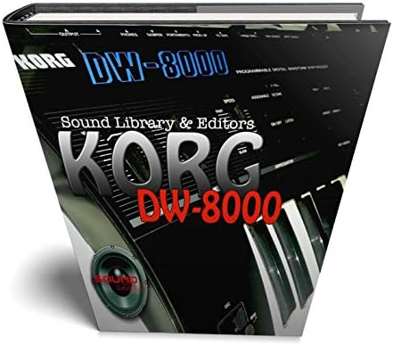 KORG DW-8000 - Large Original Factory & NEW Created Sound Library/Editors on CD or download