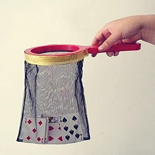 SUMAG Mind Bag Apareciendo Vanishing Magic Props para Magos Force Bag con asa Trucos de magia (bolsa de malla) Ilusiones de escenario Gimmick