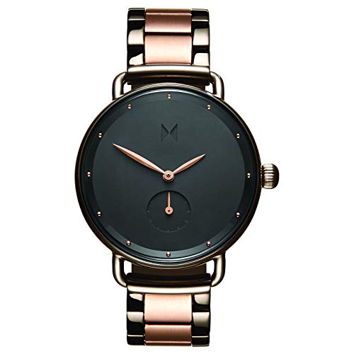 MVMT Bloom Watches | 36MM Women's Analog Minimalist Watch | Gunmetal Rose