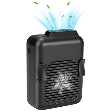 EMORE Ventilador Portátil con Clip de Cintura y Batería USB Recargable Cover
