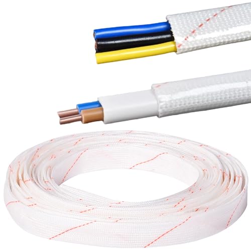 Manchon de protection thermique fibre de verre silicone 16mm isolation