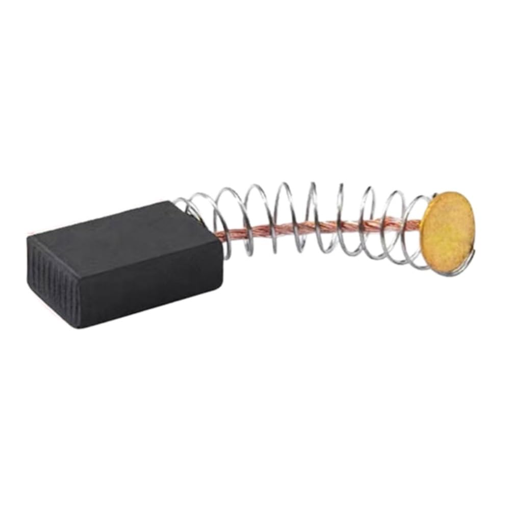 10 szt. Szczotek węglowych z drutu miedzianego - Wymienna szczotka grafitowa do silników elektrycznych i elektronarzędzi(5x5x13mm)