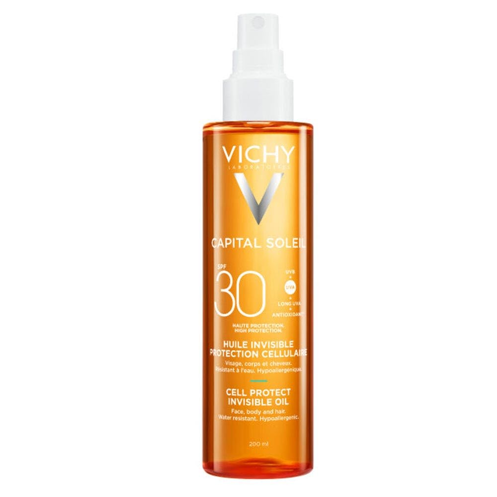 VICHY Capital Soleil Cell Protect SPF 30 Koruyucu Yağ 200 ml