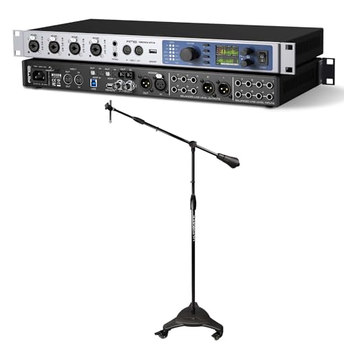 RME Fireface UFX III Audio Interface, Ultimate Support MC-125 Bundle