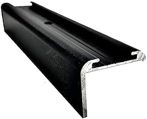 RV Insert Roof Edge 93" I Black Roof Edge with 3/4" Leg | Made in The USA (10 Trim Pieces)